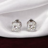 Lab Grown Diamond Accent Round Stud Earrings — Solid 14K / 18K Gold
