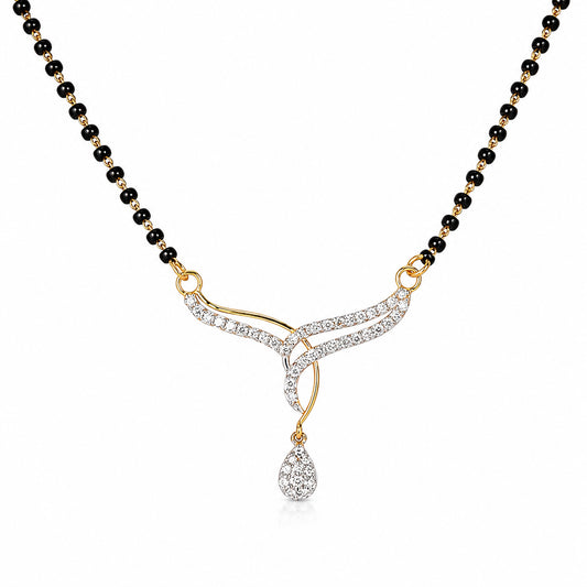 IGI Certified Lab Grown Diamond Round-Cut Pave Cluster Pendant Necklace — 18K Solid Gold, Adjustable Chain