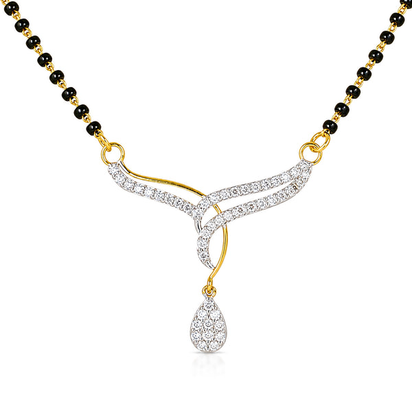 IGI Certified Lab Grown Diamond Round-Cut Pave Cluster Pendant Necklace — 18K Solid Gold, Adjustable Chain