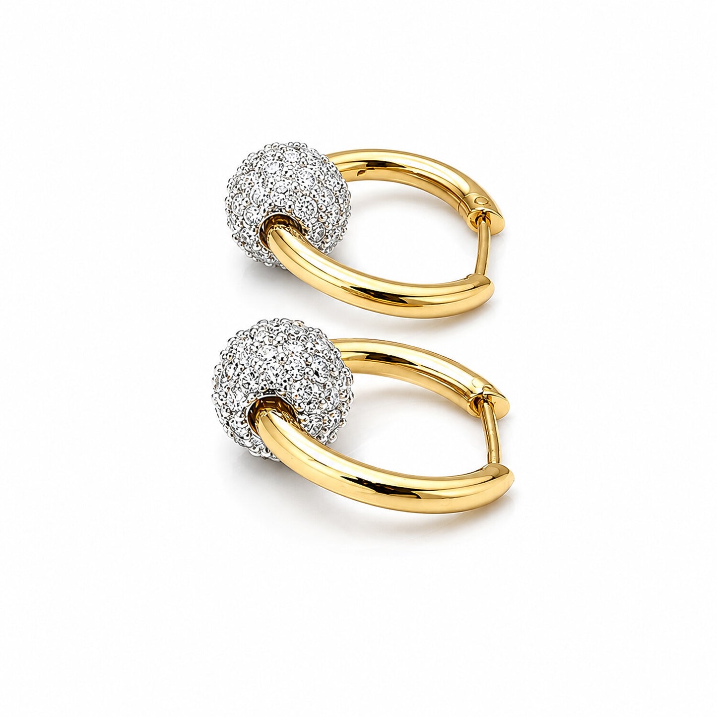IGI Lab Grown Diamond Solitaire Stud Earrings — 1.3ct T.W., Solid 14K / 18K Gold
