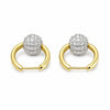 IGI Lab Grown Diamond Solitaire Stud Earrings — 1.3ct T.W., Solid 14K / 18K Gold