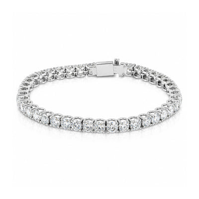 IGI Certified Lab Grown Diamond Link Bracelet — 14K/18K Solid Gold, 5.85 Carat
