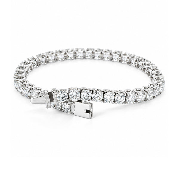 IGI Certified Lab Grown Diamond Link Bracelet — 14K/18K Solid Gold, 5.85 Carat