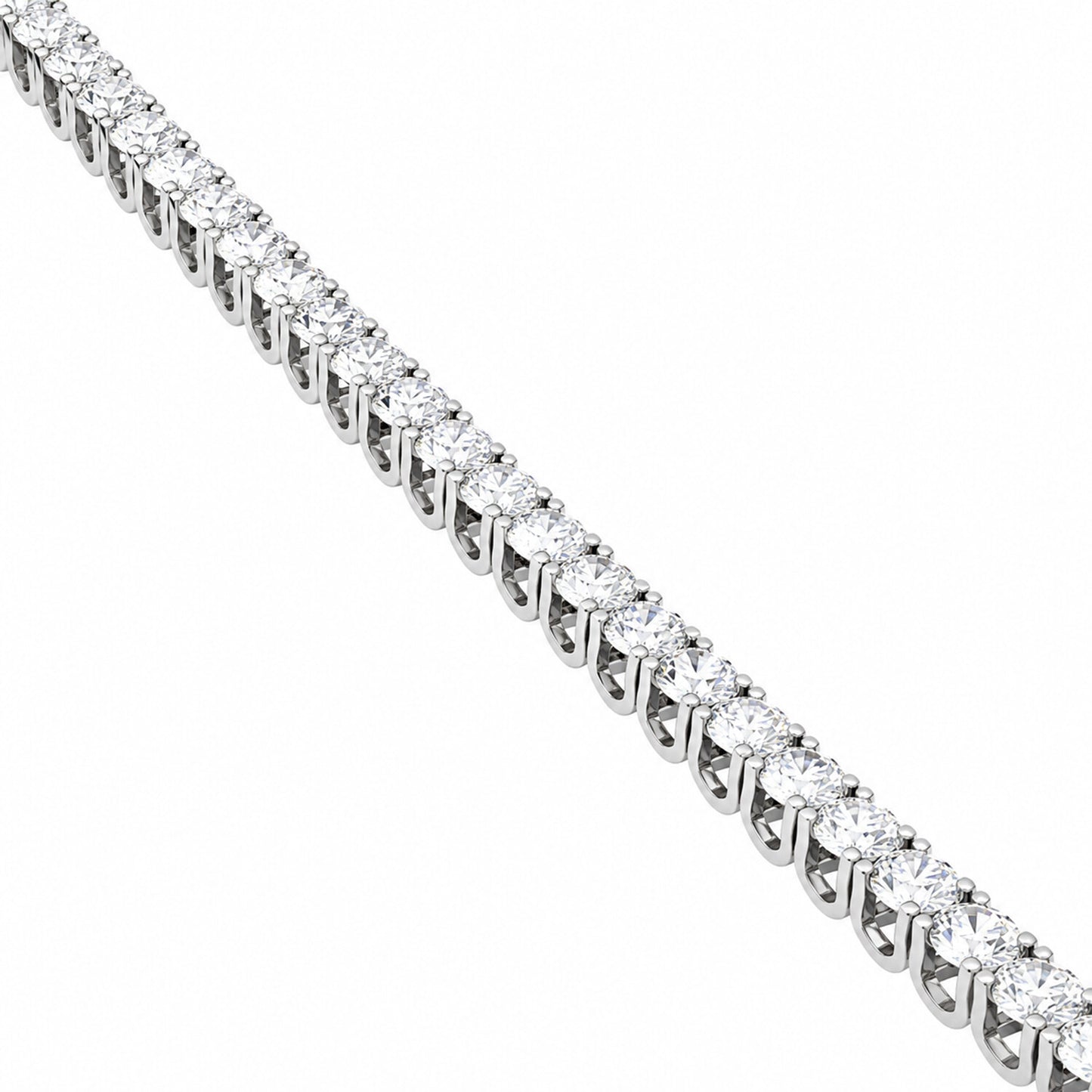 IGI Certified Lab Grown Diamond Link Bracelet — 14K/18K Solid Gold, 5.85 Carat