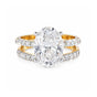 IGI Certified Lab Grown Diamond Oval-Cut Ring — Solid 14K and 18K Gold