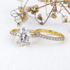 IGI Certified Lab Grown Diamond Oval-Cut Ring — Solid 14K and 18K Gold