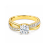 IGI Certified Lab Grown Diamond Round-Cut Ring — Solid 14K and 18K Gold