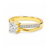 IGI Certified Lab Grown Diamond Round-Cut Ring — Solid 14K and 18K Gold