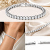 IGI Certified Lab Grown Diamond Tennis Bracelet — 18K Solid Gold, 5.4 Carat