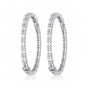 IGI Certified Lab Grown Diamond Cuff Bangle — 14K/18K Solid Gold, 7 Carat