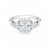 IGI Certified Lab Grown Diamond Oval-Cut Three-Stone Ring — 18K Solid Gold
