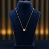IGI Certified Lab Grown Diamond Round-Cut Solitaire Pendant Necklace — 14K/18K Solid Gold, Adjustable Chain