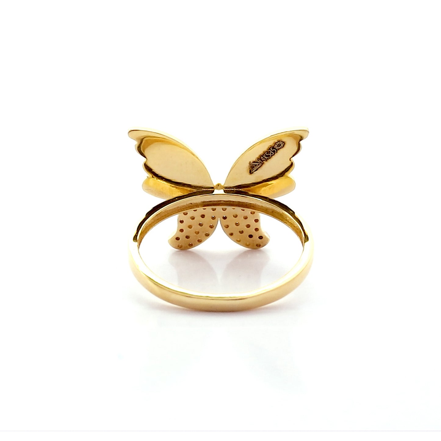 IGI Certified Lab Grown Diamond Round Cluster Ring, 0.25ct tw — 14K/18K Solid Gold