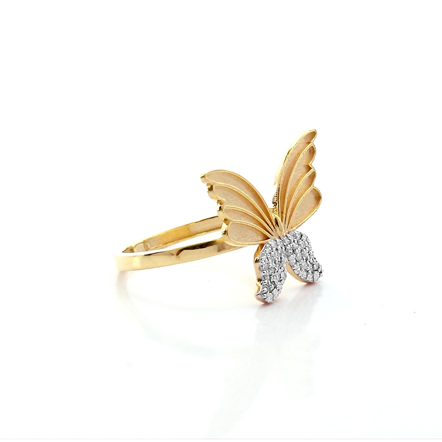 IGI Certified Lab Grown Diamond Round Cluster Ring, 0.25ct tw — 14K/18K Solid Gold