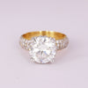 IGI Certified Lab Grown Diamond Round Solitaire Ring, 1.42ct — 14K/18K Solid Gold