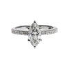 IGI Certified Lab Grown Diamond Emerald-Cut Ring — Solid 18K Gold