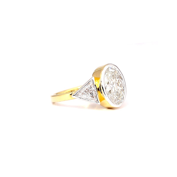 IGI Certified Lab Grown Diamond Three-Stone Ring, 1.00ct tw — 14K/18K Solid Gold