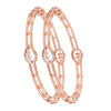 IGI Certified Lab Grown Diamond Pavé Bangle — 18K Solid Gold, 0.88 Carat