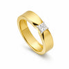 IGI Certified Lab Grown Diamond Round-Cut Solitaire Ring — 18K Solid Gold