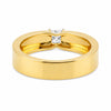 IGI Certified Lab Grown Diamond Round-Cut Solitaire Ring — 18K Solid Gold