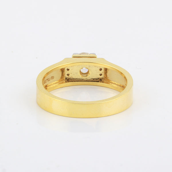 IGI Certified Lab Grown Diamond Round-Cut Ring — Solid 14K and 18K Gold