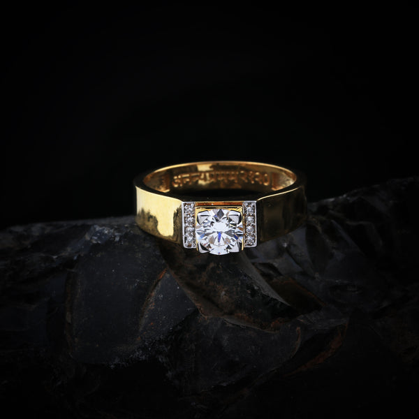 IGI Certified Lab Grown Diamond Round-Cut Ring — Solid 14K and 18K Gold
