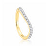 IGI Certified Lab Grown Diamond Round-Cut Halo Ring — 18K Solid Gold