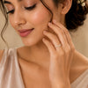 IGI Certified Lab Grown Diamond Round-Cut Halo Ring — 18K Solid Gold