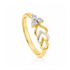 IGI Certified Lab Grown Diamond Round-Cut Three-Stone Ring — 14K/18K Solid Gold