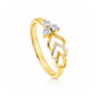 IGI Certified Lab Grown Diamond Round-Cut Three-Stone Ring — 14K/18K Solid Gold