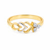 IGI Certified Lab Grown Diamond Round-Cut Three-Stone Ring — 14K/18K Solid Gold