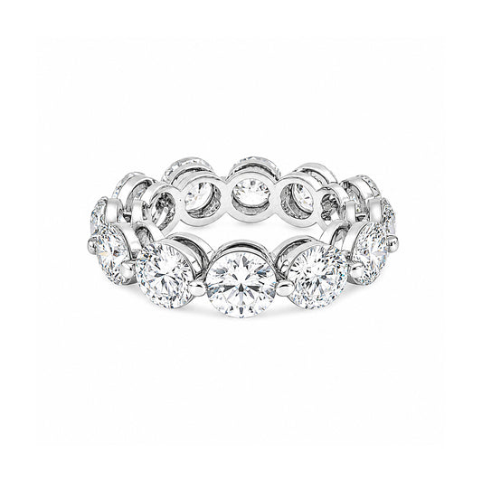 IGI Certified Lab Grown Diamond Round-Cut Pave Cluster Ring — 18K Solid Gold