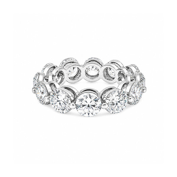 IGI Certified Lab Grown Diamond Round-Cut Pave Cluster Ring — 18K Solid Gold