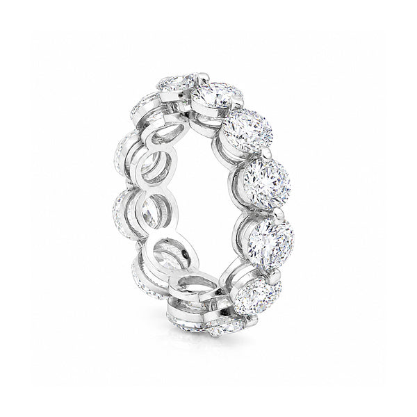 IGI Certified Lab Grown Diamond Round-Cut Pave Cluster Ring — 18K Solid Gold