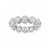 IGI Certified Lab Grown Diamond Round-Cut Pave Cluster Ring — 18K Solid Gold