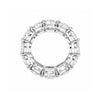 IGI Certified Lab Grown Diamond Round-Cut Pave Cluster Ring — 18K Solid Gold
