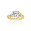 IGI Certified Lab Grown Diamond Round-Cut Halo Ring — 14K/18K Solid Gold