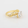 IGI Certified Lab Grown Diamond Round-Cut Halo Ring — 18K Solid Gold