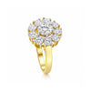 IGI Certified Lab Grown Diamond Round-Cut Halo Ring — 14K/18K Solid Gold