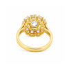 IGI Certified Lab Grown Diamond Round-Cut Halo Ring — 14K/18K Solid Gold