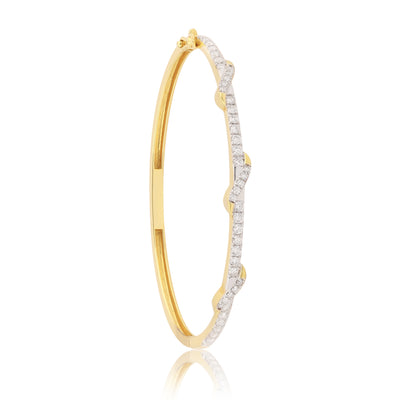 0.99ct Natural Diamond Tennis Bracelet