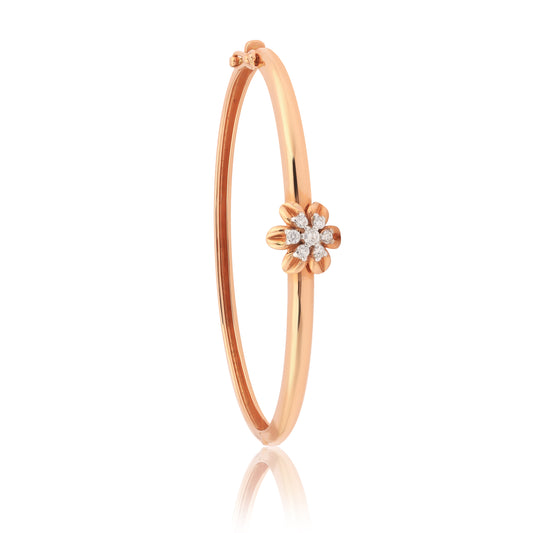 0.22 Ct. IGI Certified Natural Diamond 18K Solid Gold Bracelets for Women