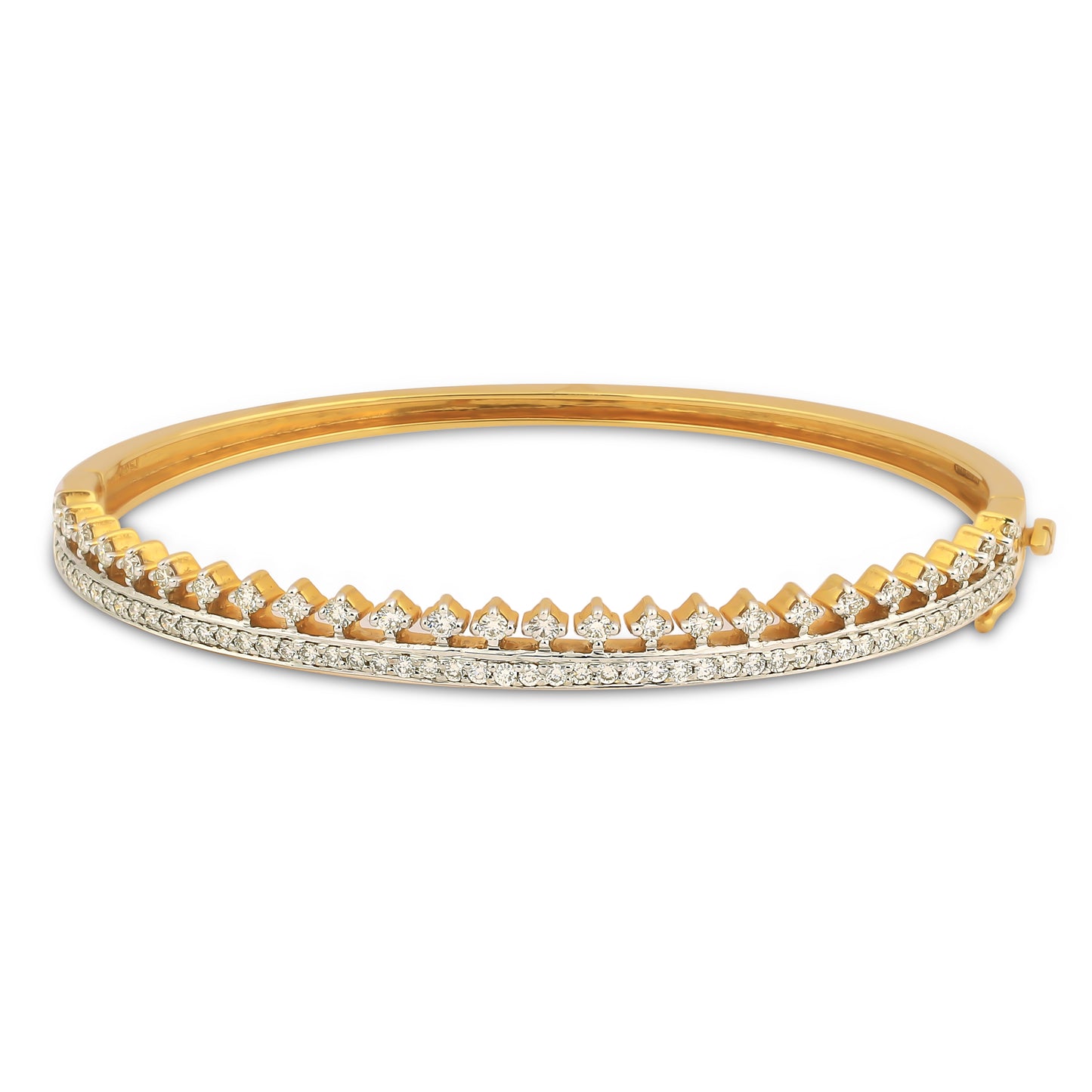 1.18ct Natural Diamond Tennis Bracelet | 18K Solid Gold | IGI Certified