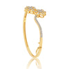 0.85ct Natural Diamond Bangle | 18K Yellow Gold | IGI Certified