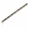 IGI Certified Lab Grown Sapphire Emerald-Cut Rainbow Statement Bracelet — 14K/18K Solid Gold
