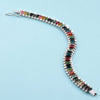 IGI Certified Lab Grown Sapphire Emerald-Cut Rainbow Statement Bracelet — 14K/18K Solid Gold