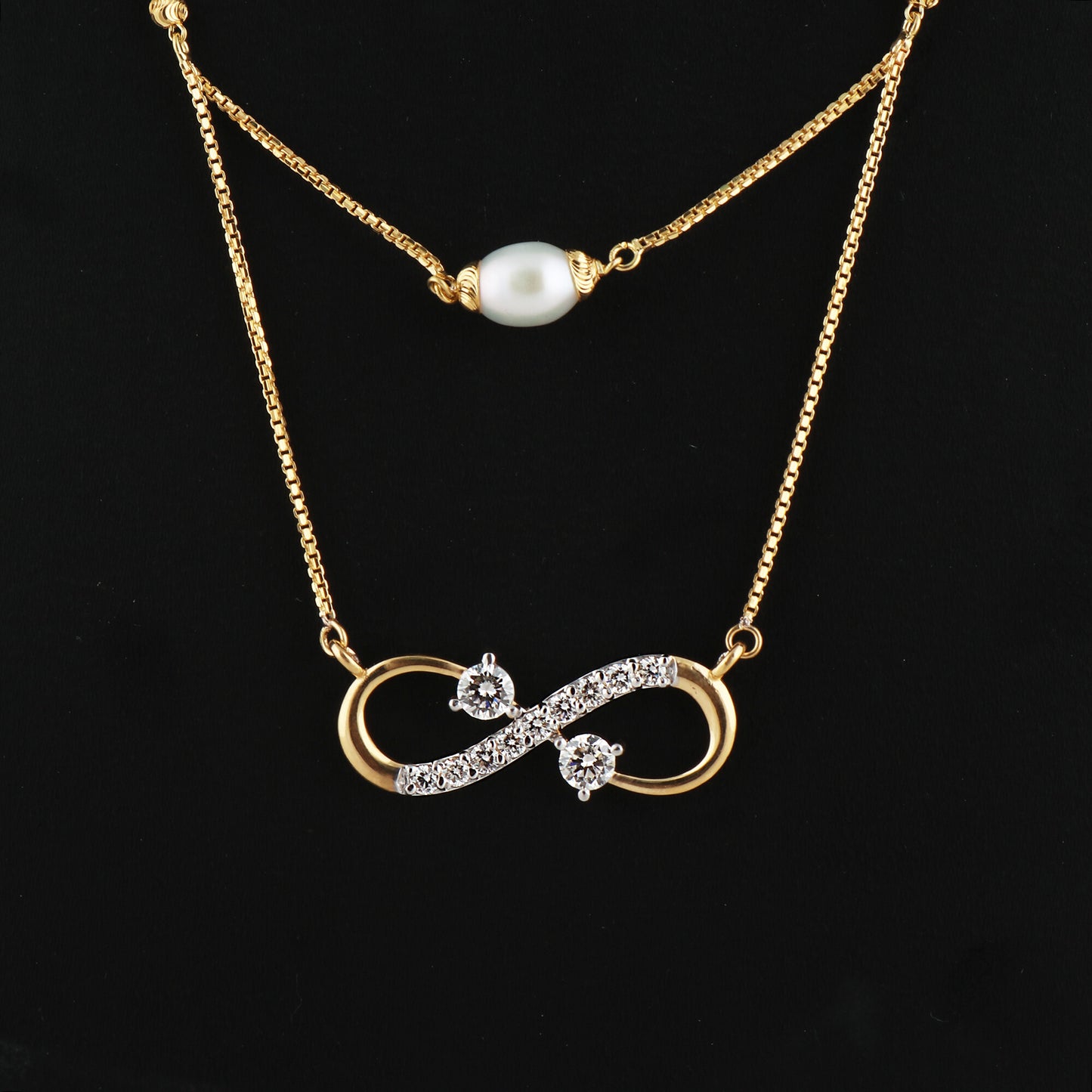 IGI Certified Lab Grown Diamond Round-Cut Cluster Pendant Necklace — 18K Solid Gold, Adjustable Chain