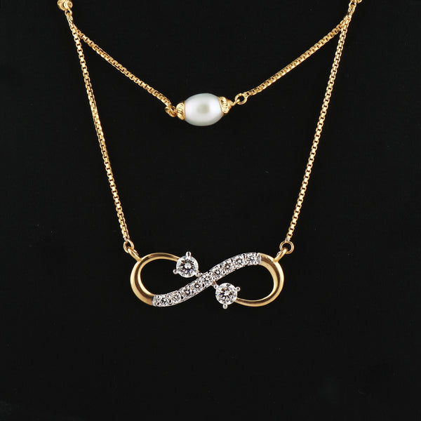 IGI Certified Lab Grown Diamond Round-Cut Cluster Pendant Necklace — 18K Solid Gold, Adjustable Chain