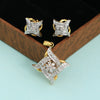 0.86 Ct. 18KT Yellow Gold Natural Diamond Jewelry Set, IGI Certified Quality