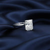 925 sterling silver inner band with 18k gold vermeil plating, emerald solitaire
